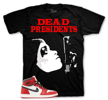 Retro 1 Lost And Found Shirt - Dead Pres - Black