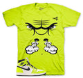 Jordan 1 volt visionaire sneaker tees