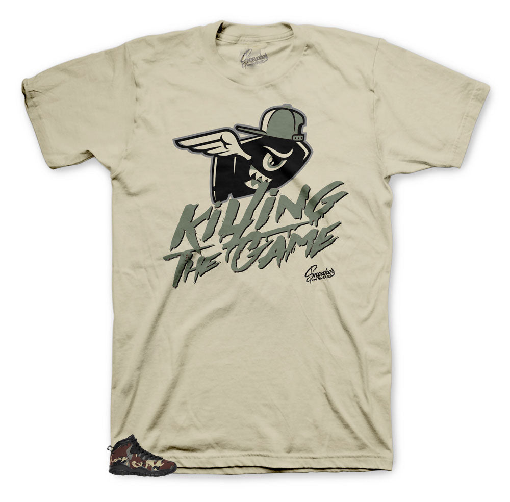 Woodland camo 10 Jordan sneakers have tee collection designed to match 