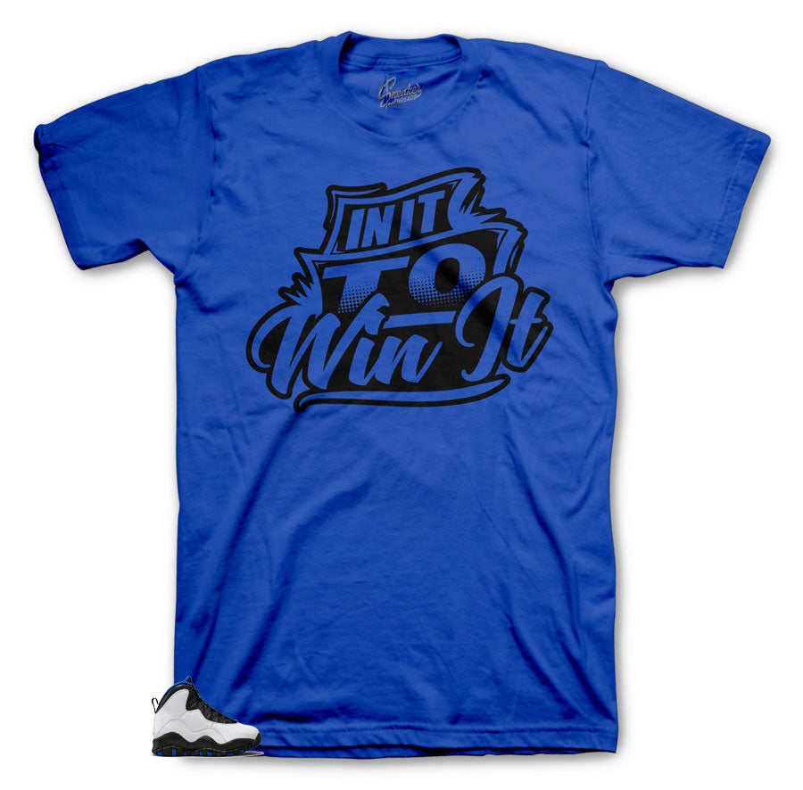 Orlando Jordan 10 shoe matches t-shirts
