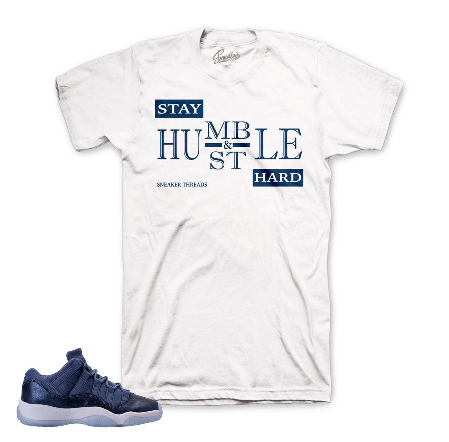 Official matching Jordan 11 blue moon tee for retro 11 low.