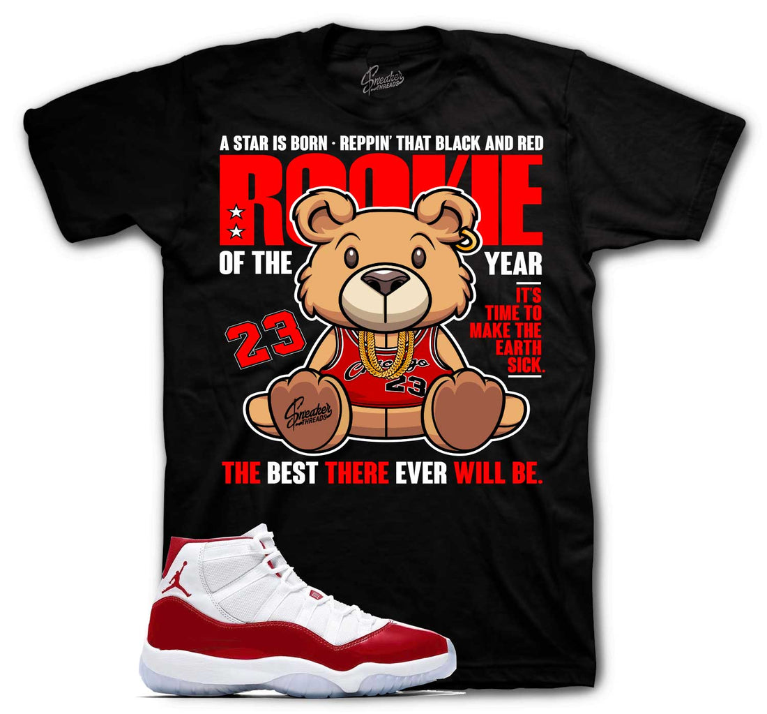 Jordan 11 cherry sneaker tees