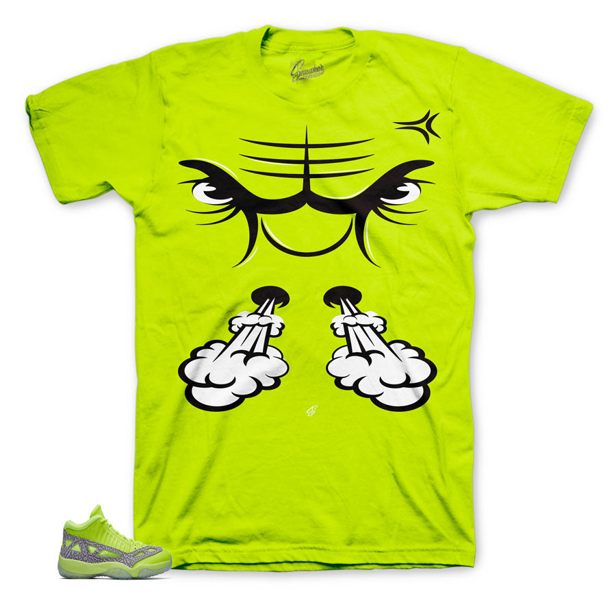 Jordan 11 ie volt sneaker tees match reto 11 shoes. Match sneaker tees