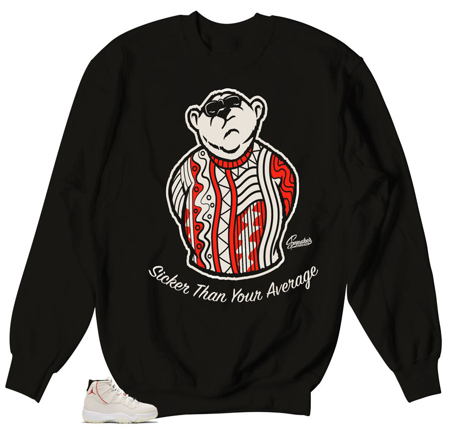 Coca Cola Bear Sweater for Platinum 11's