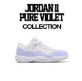 Jordan 11 pure violet sneaker tees