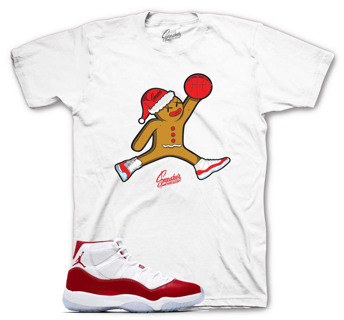 Jordan 11 cherry sneaker tees