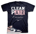 Jordan 1 atmosphere pink sneaker tees