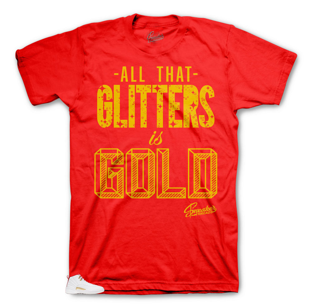 Jordan 12 Fiba perfect matching tees for men