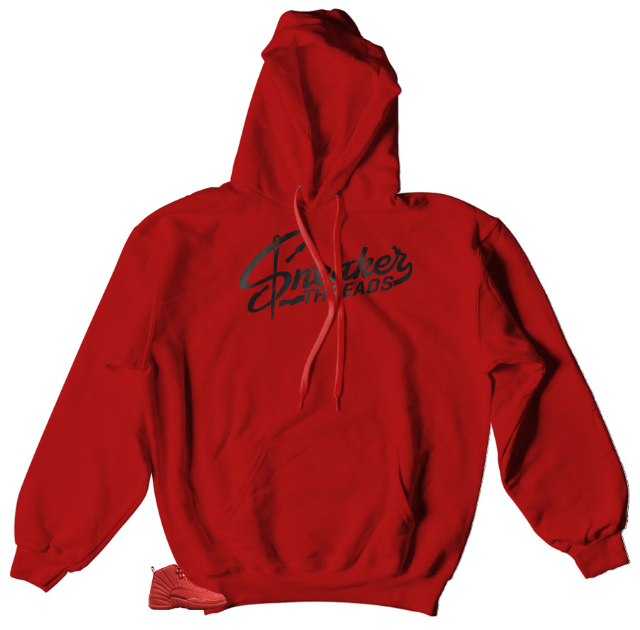 Sneaker Matching hoodies for Jordan 12 Gym Red
