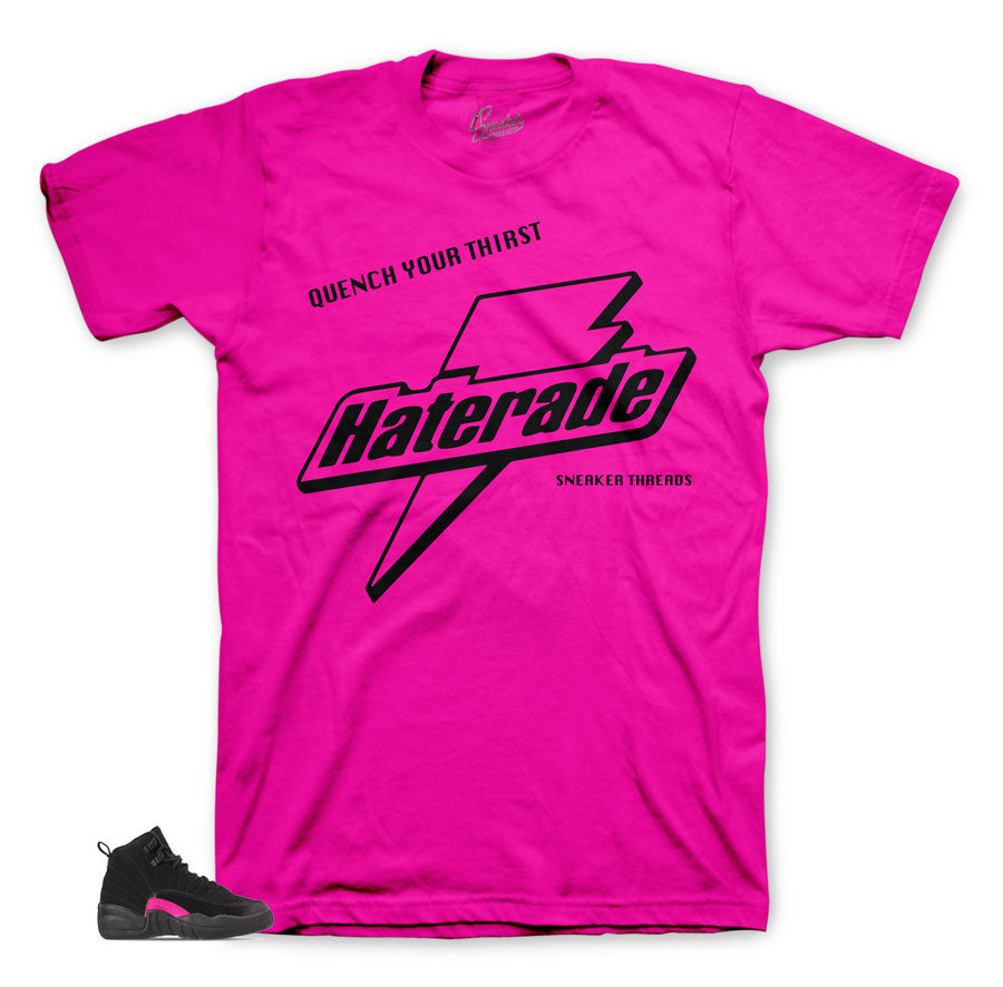 Haterade tee to match perfect with Jordan 12 Rush Pink