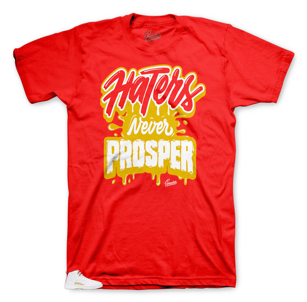 Haters Never Prosper cool shirt to math Fiba 12's