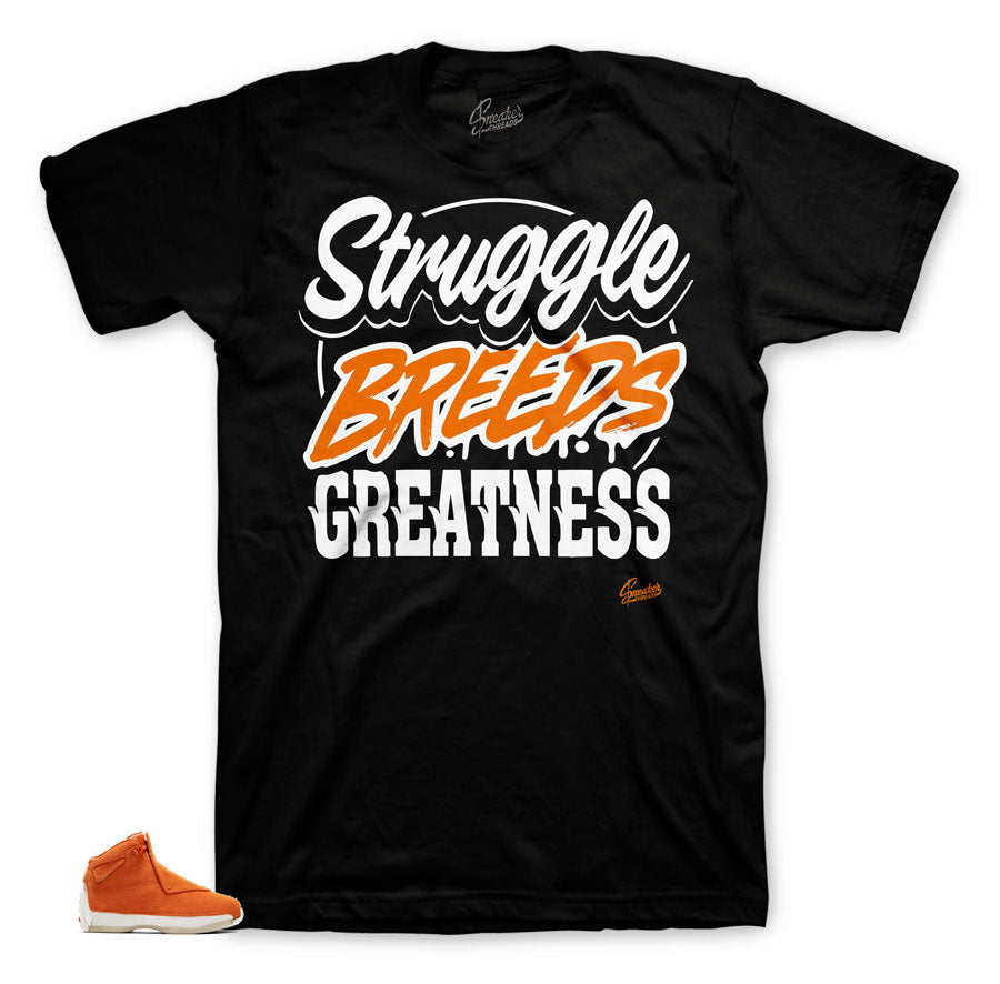 Best shirts to match Jordan 18 Orange Suede