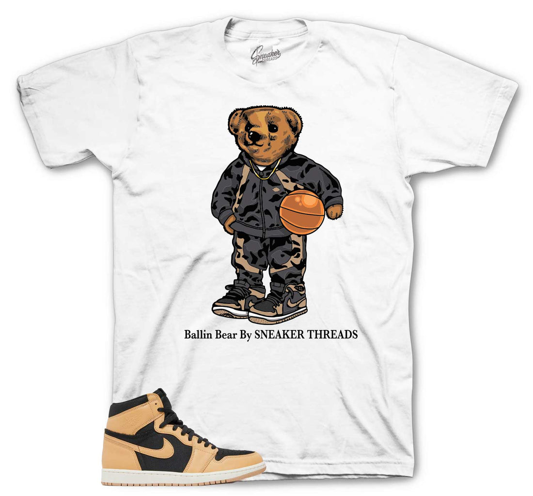 Retro 1 Heirloom Shirt - AJ1 Bear - Tan