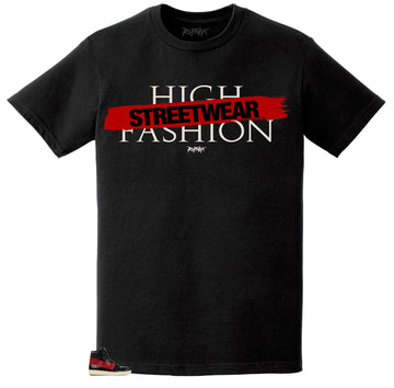 Retro 1 Couture Shirt - High Fashion - Black