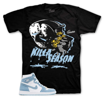 Retro 1 Denim Shirt - Killa Season - Black