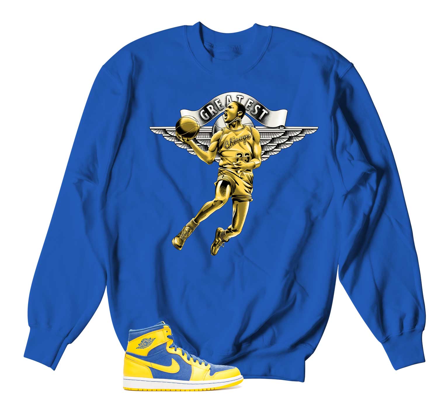 Retro 1 Laney Sweater - Greatest - Royal