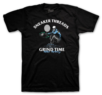 Retro 1 Uni Blue Shirt - Grind Time - Black