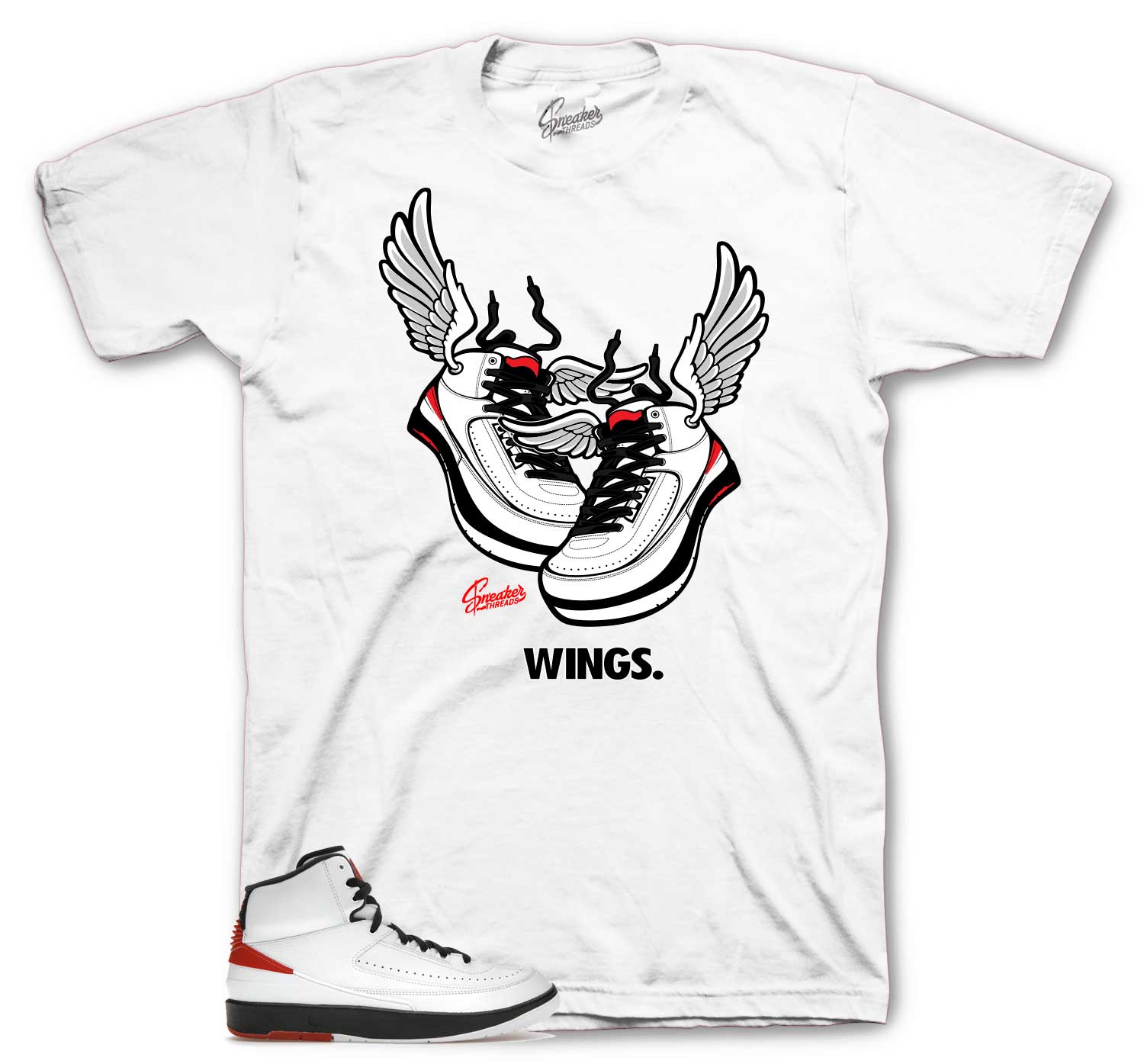 Retro 2 Chicago Shirt - Wings