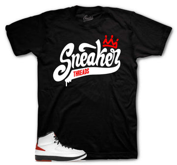 Retro 2 Chicago Shirt - ST Crown - Black