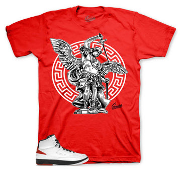 Retro 2 Chicago Shirt - St. Michael - Red