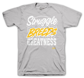 Retro 3 Cool Grey Shirt - Struggle Breeds - Grey