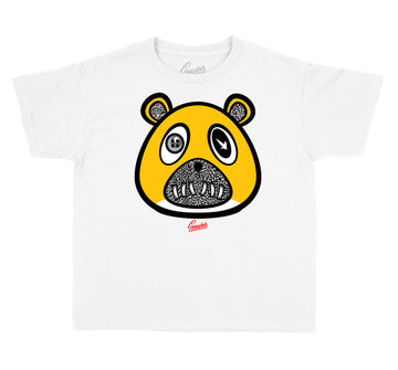 Kids Cool Grey 3 Shirt - ST Bear - White