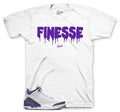 Jordan 3 dakr iris sneaker tees