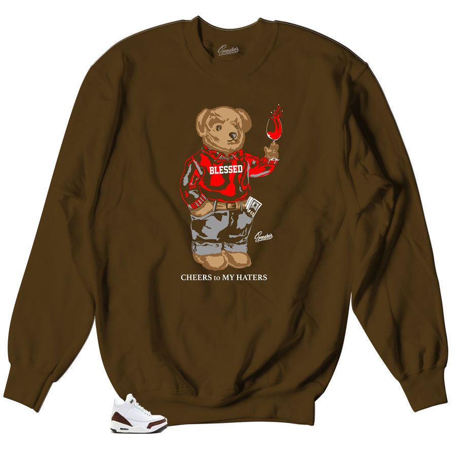 Cheers Bear sweater to fit Mocha 3's