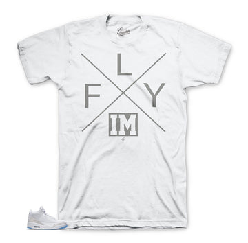 Flyest Shirt to match Triple White 3's