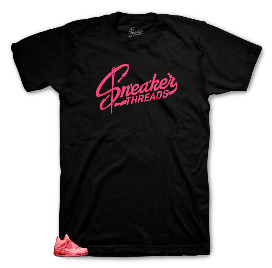 Shirt collection designed for Jordan 4 Hot Punch sneakers