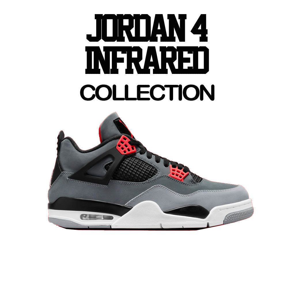 Jordan 4 infrared sneaker sweater