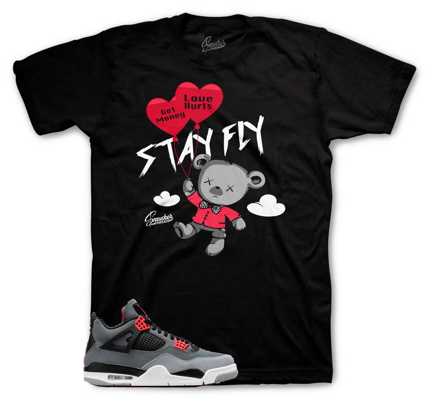 Jordan 4 infrared sneaker tees