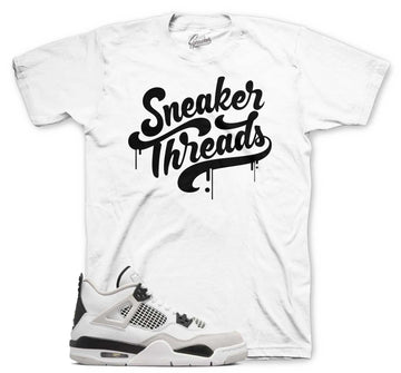 Jordan 4 Military Black Sneaker Tees