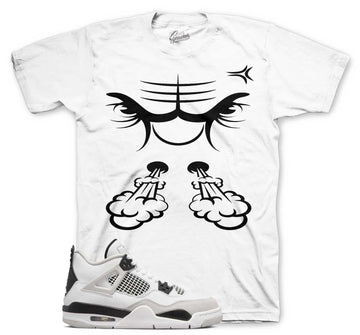 Jordan 4 Military Black Sneaker Tees