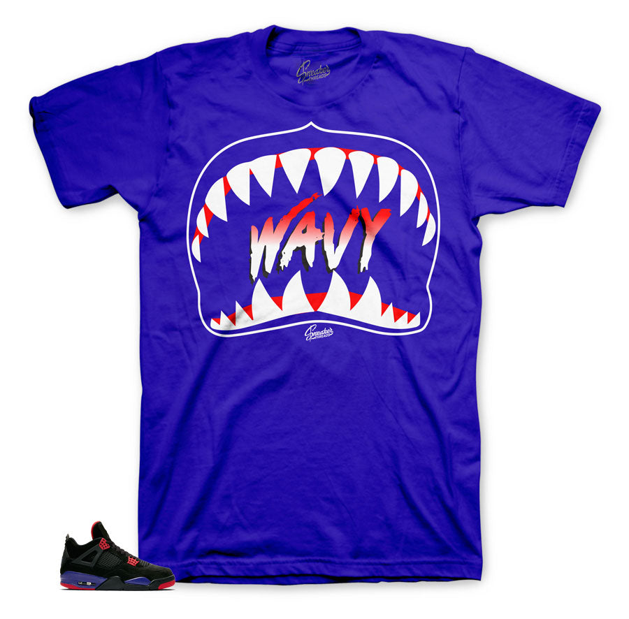 Jordan 4 clothing and tees to match retro 4 raptor shoes.