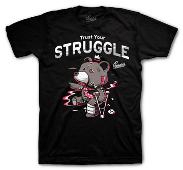 Retro 4 Taupe Haze Shirt - Trust Your Struggle - Black