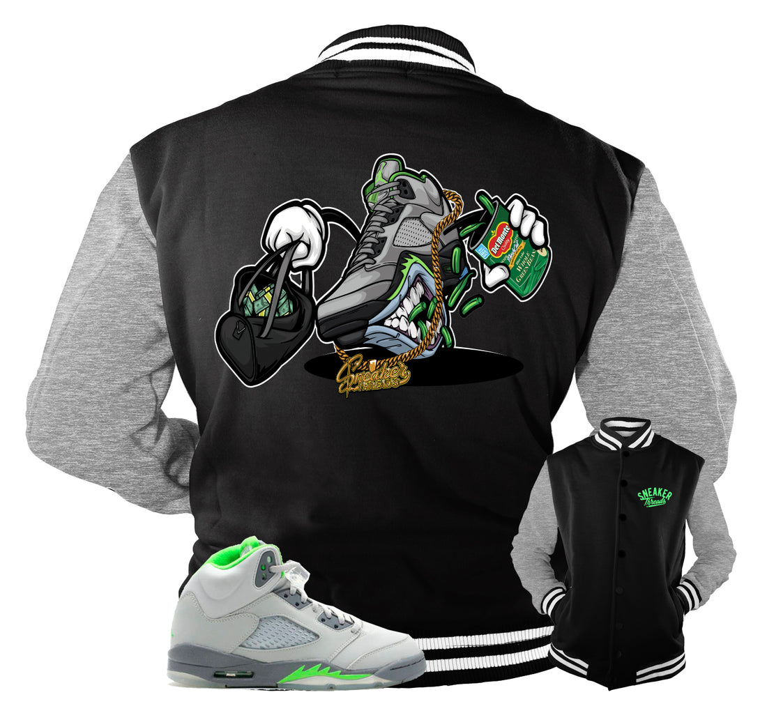 Jordan 5 green bean sneaker jackets