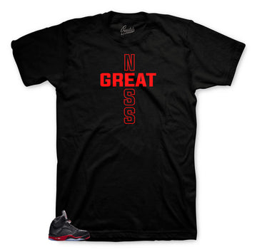 Jordan 5 Satin Greatness shirt