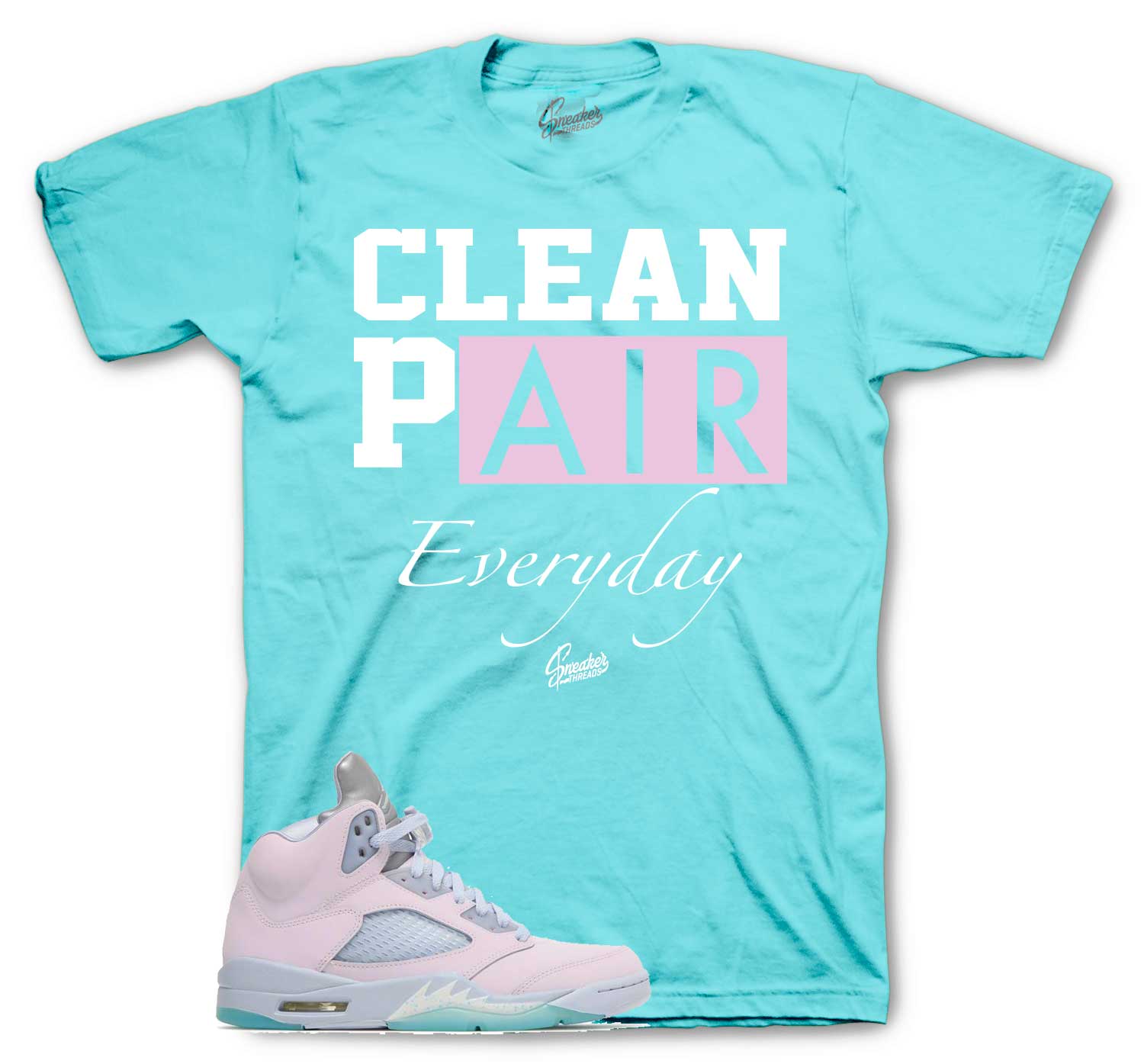 Jordan 5 easter regal pink shirts