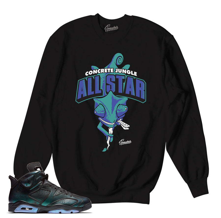 Jordan 6 all star sweaters match shoes | Sneaker sweaters