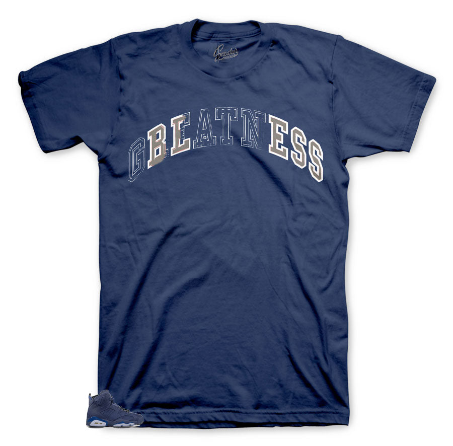 Retro 6 Diffused Blue Shirt - Stitch - Blue