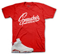 Jordan 6 red oreo sneaker tees