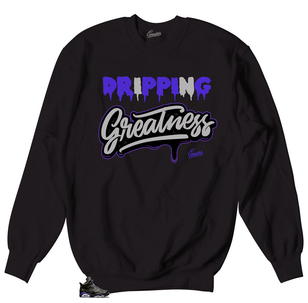 Dripping Drip Great Sweater for Black Cat 6's