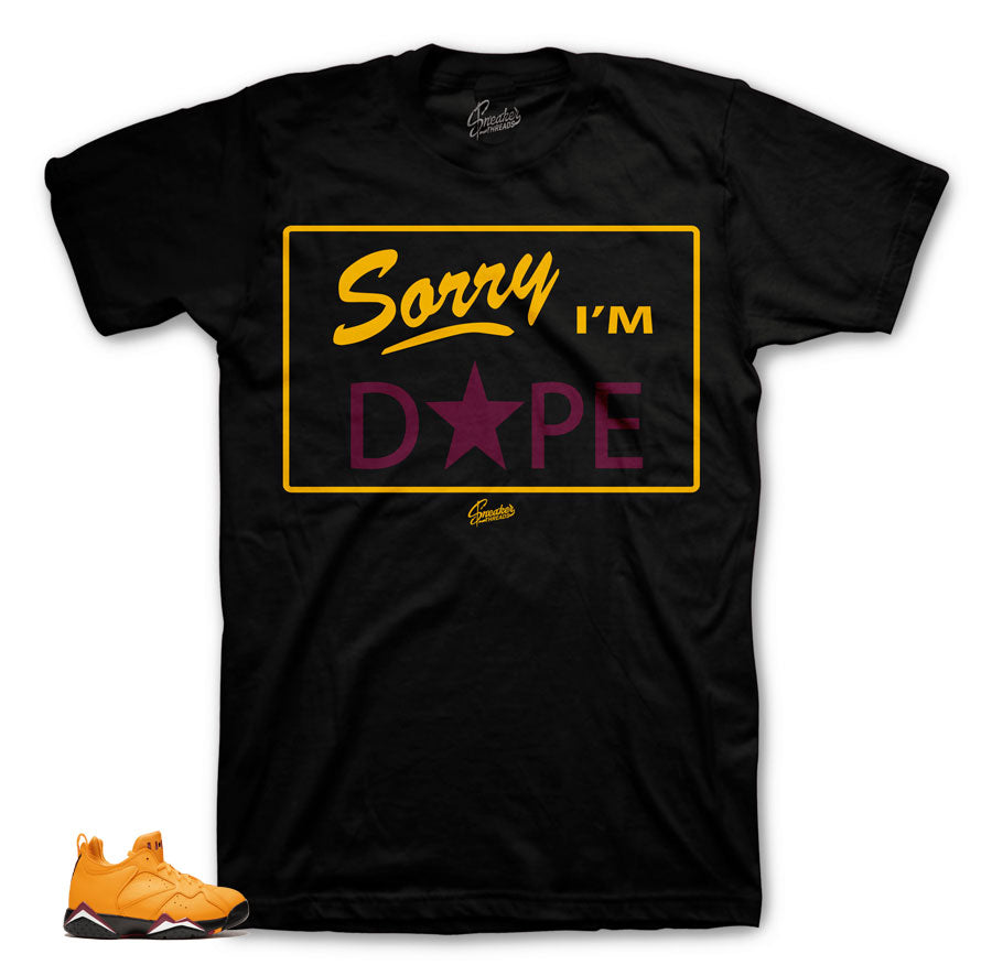Sorry Im Dope shirts to match Taxi 7's