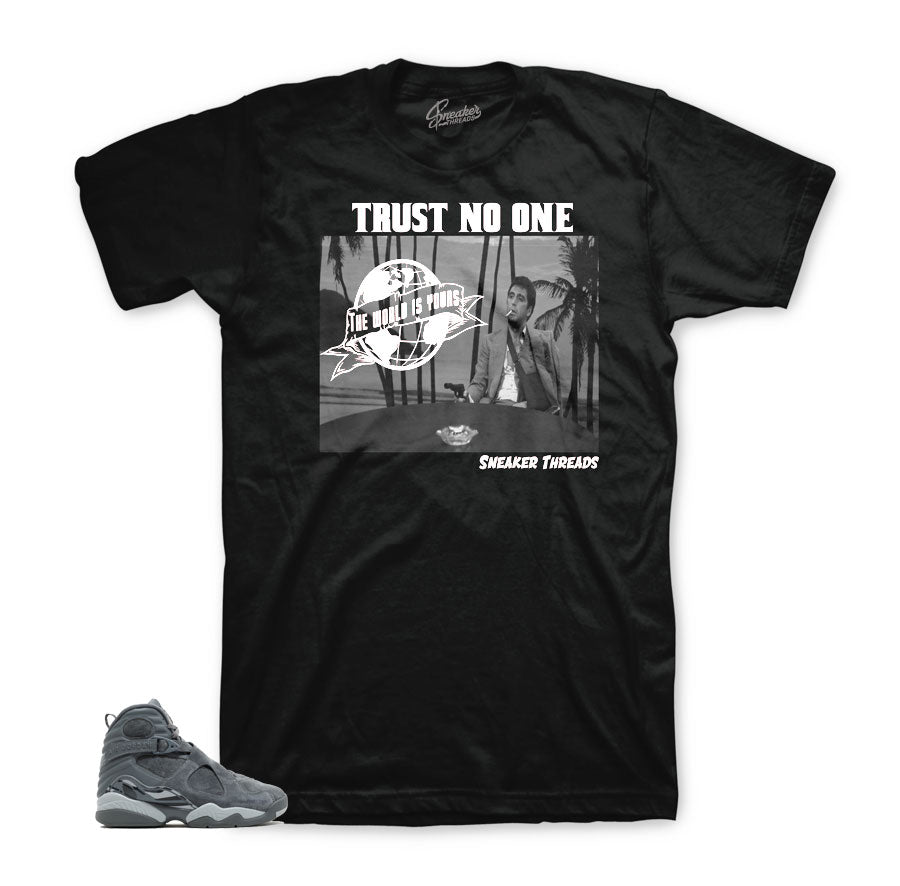 Jordan 8 cool grey shirts | Trust tony sneaker match shirts and tees.