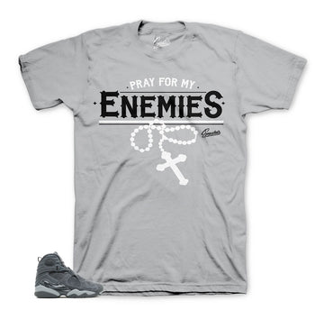 Cool grey jordan 8 shirts and tees match retro 8's shoes.