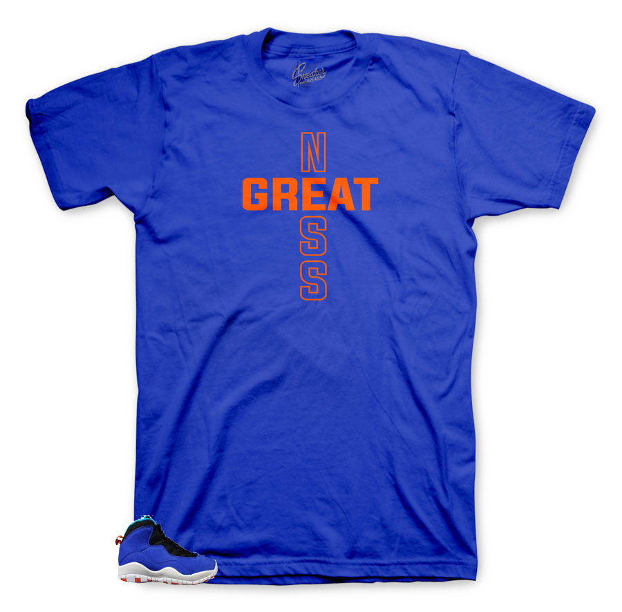 Greatness Cross shirt for Tinker 10's