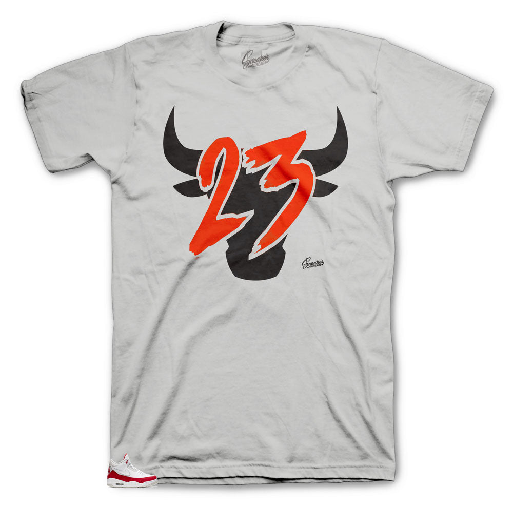 Jordan toro tee to match retro Tinker Red 3's