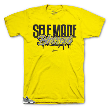 Self Made shirt to match Jordan 4 Cool Grey Release