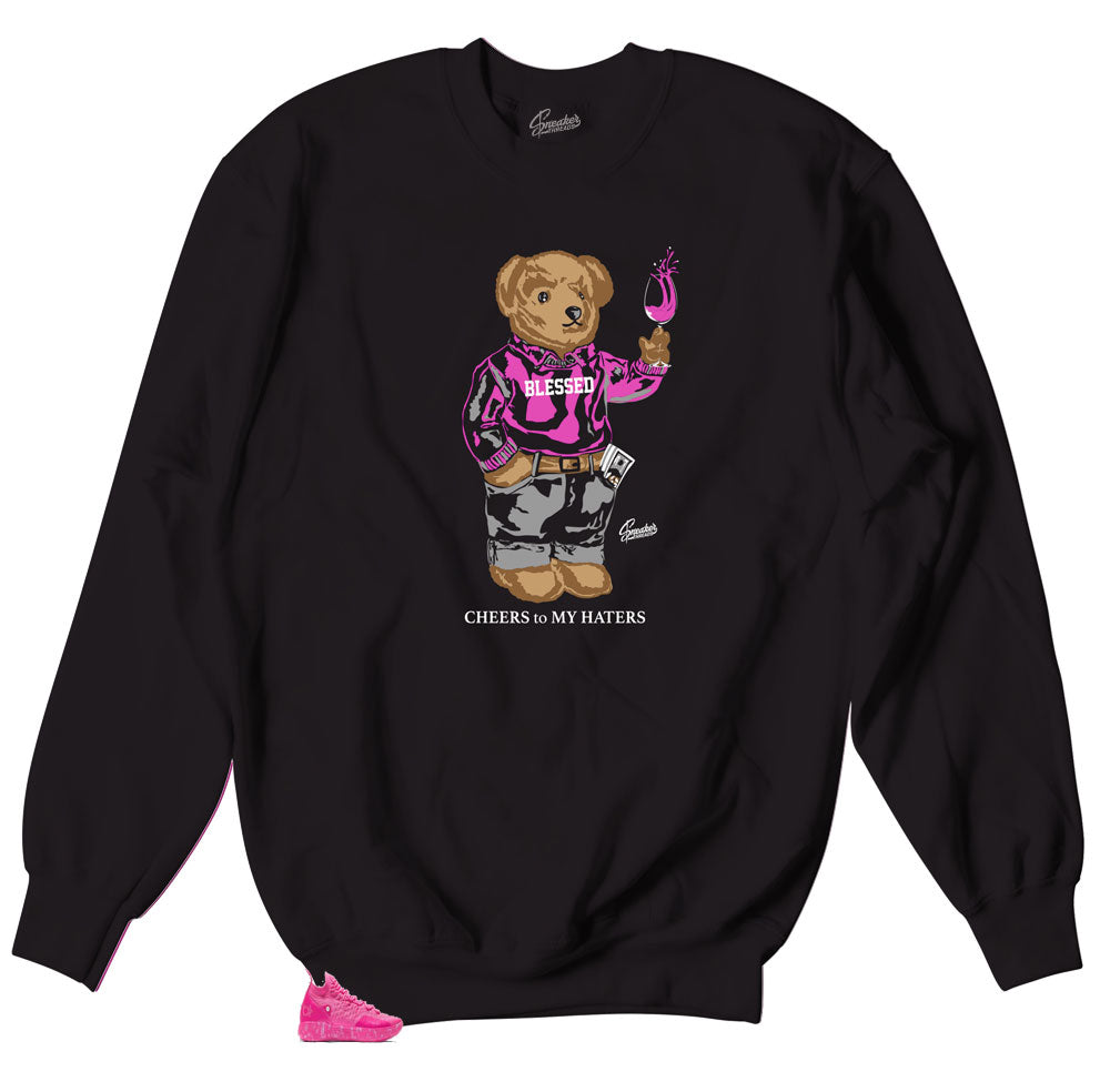 Sweater collection made and designed to match the Kevin Durant aunt pearl 11s sneakers perfectly